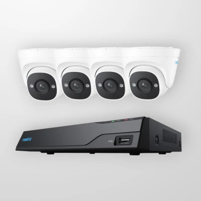 Комплект камери + рекордер REOLINK NVS8-5MD4, 2TB HDD, 8 PoE RLK8-410D4-5MP
