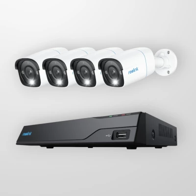 Комплект камери + рекордер REOLINK NVS8-8MB4, 2TB HDD, 8 PoE
