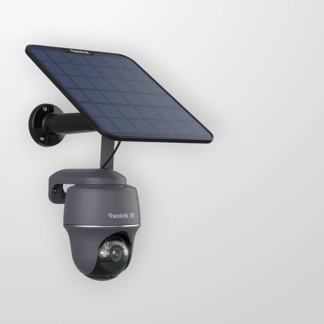 4G PTZ камера с батерия + панел REOLINK G440-G+SP2 Grey Go PT Ultra with solar panel2